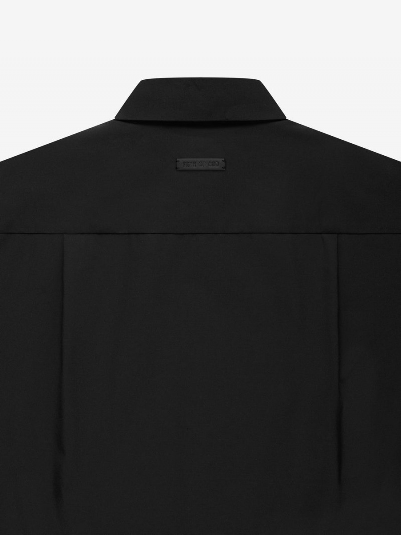 Fear Of God Button Front Shirt Nere | FOG-SN593310