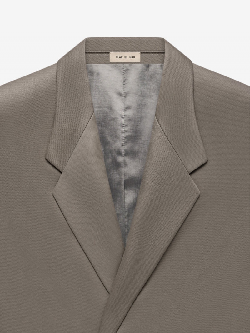 Fear Of God Cav Twill Suit Jacket Grigie | FOG-SN593368