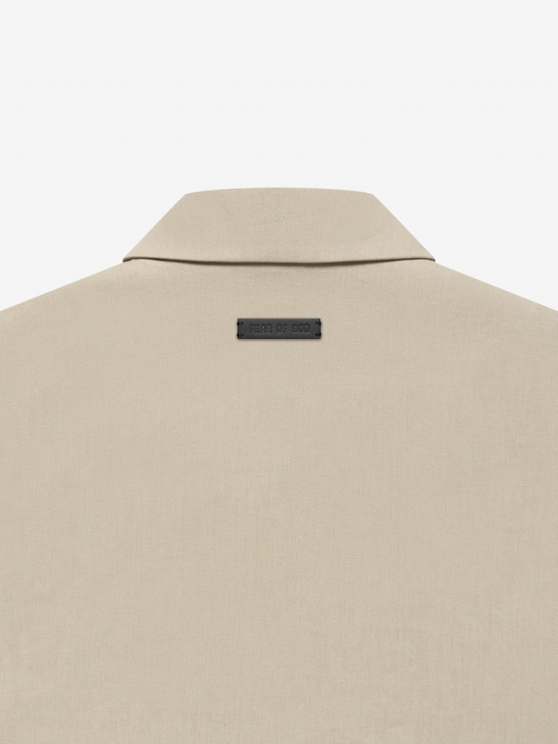 Fear Of God Cotone Lavoro Jacket Beige | FOG-SN593416