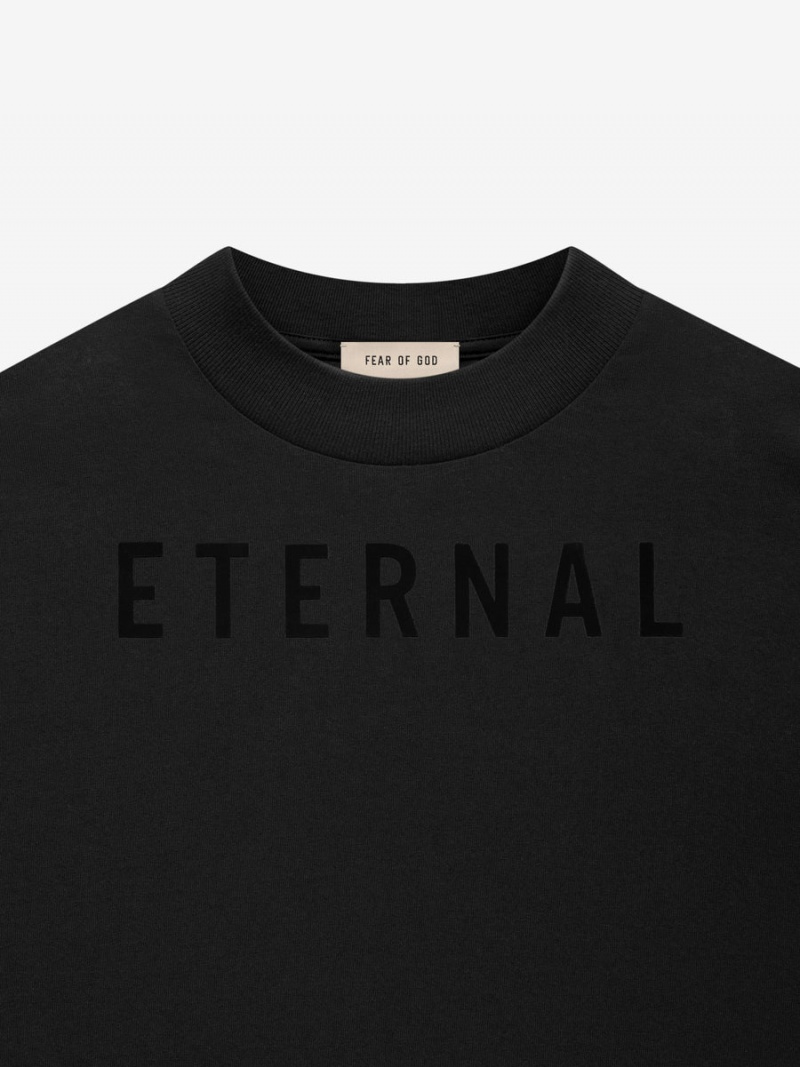 Fear Of God Cotone Ss T-shirt Nere | FOG-SN593340