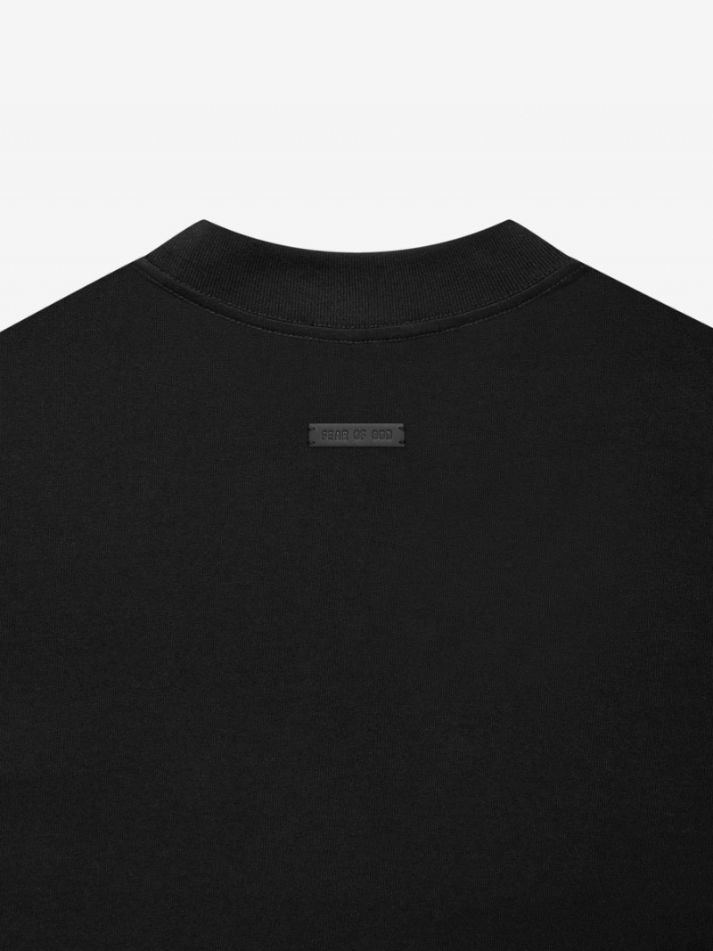 Fear Of God Cotone Ss T-shirt Nere | FOG-SN593340