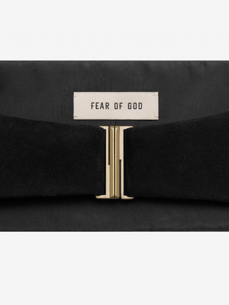 Fear Of God Cummerbund Scamosciate Nere | FOG-SN593512