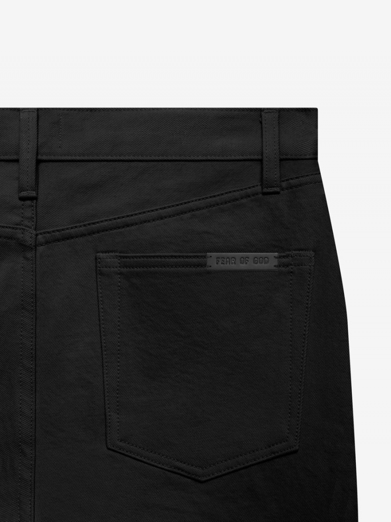 Fear Of God Denim 5 Pocket Nere | FOG-SN593443