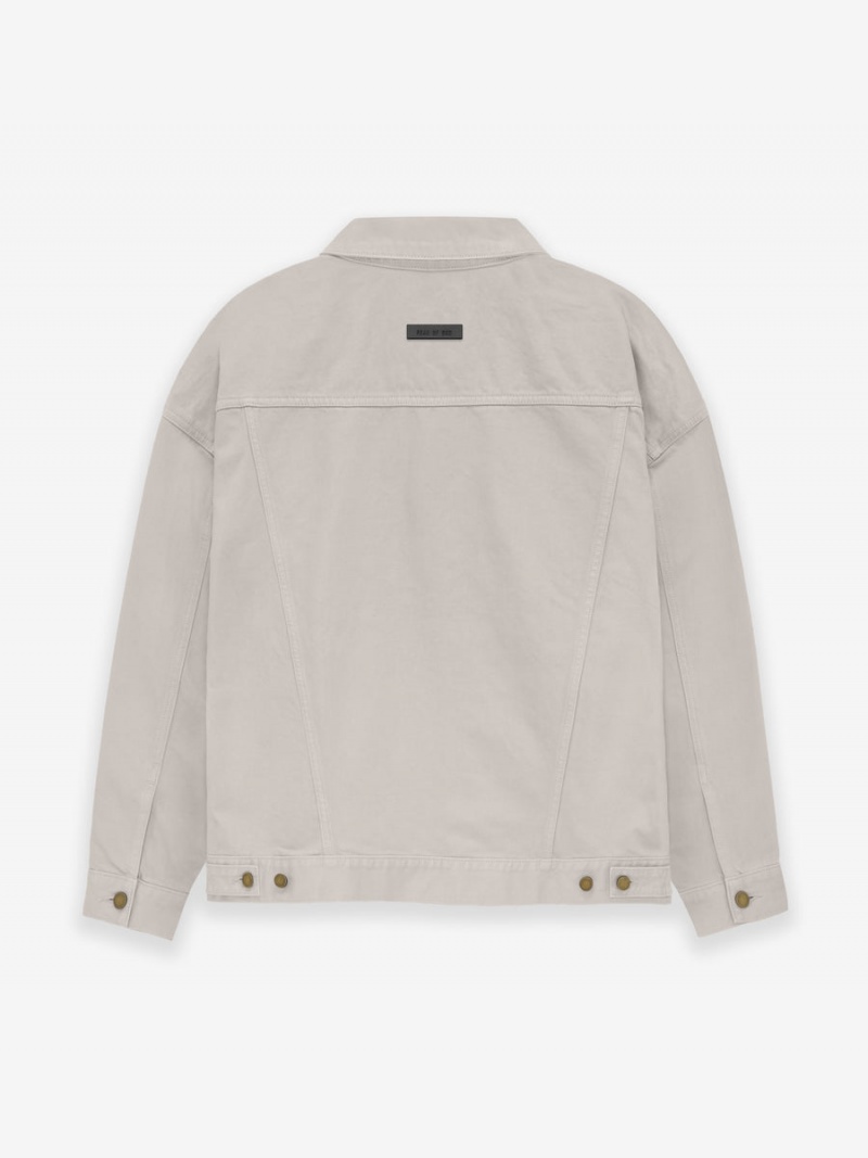 Fear Of God Denim Jacket Argento | FOG-SN593626