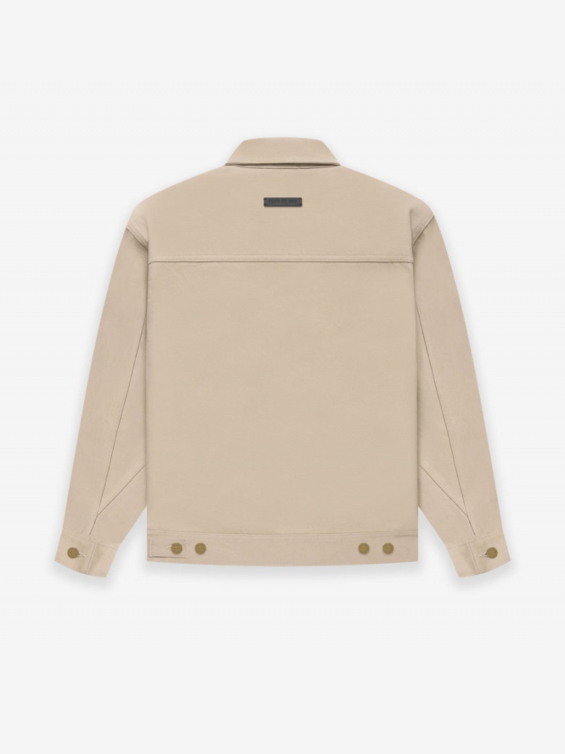 Fear Of God Denim Jacket Beige | FOG-SN593408