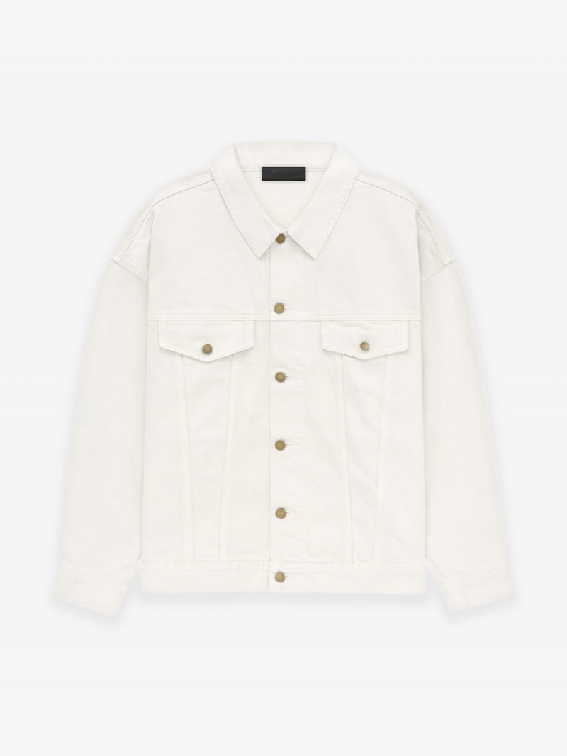 Fear Of God Denim Jacket Bianche | FOG-SN593627