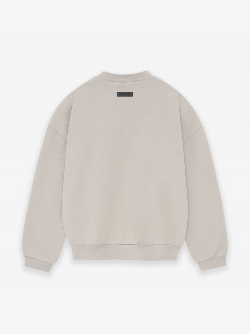 Fear Of God Essentials Crewneck Argento | FOG-SN593554