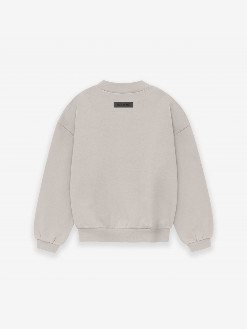 Fear Of God Essentials Crewneck Argento | FOG-SN593804