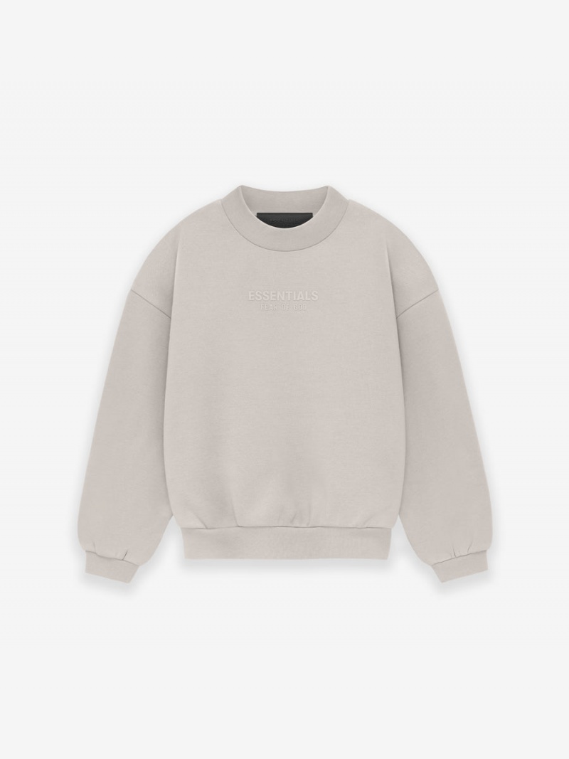 Fear Of God Essentials Crewneck Argento | FOG-SN593804