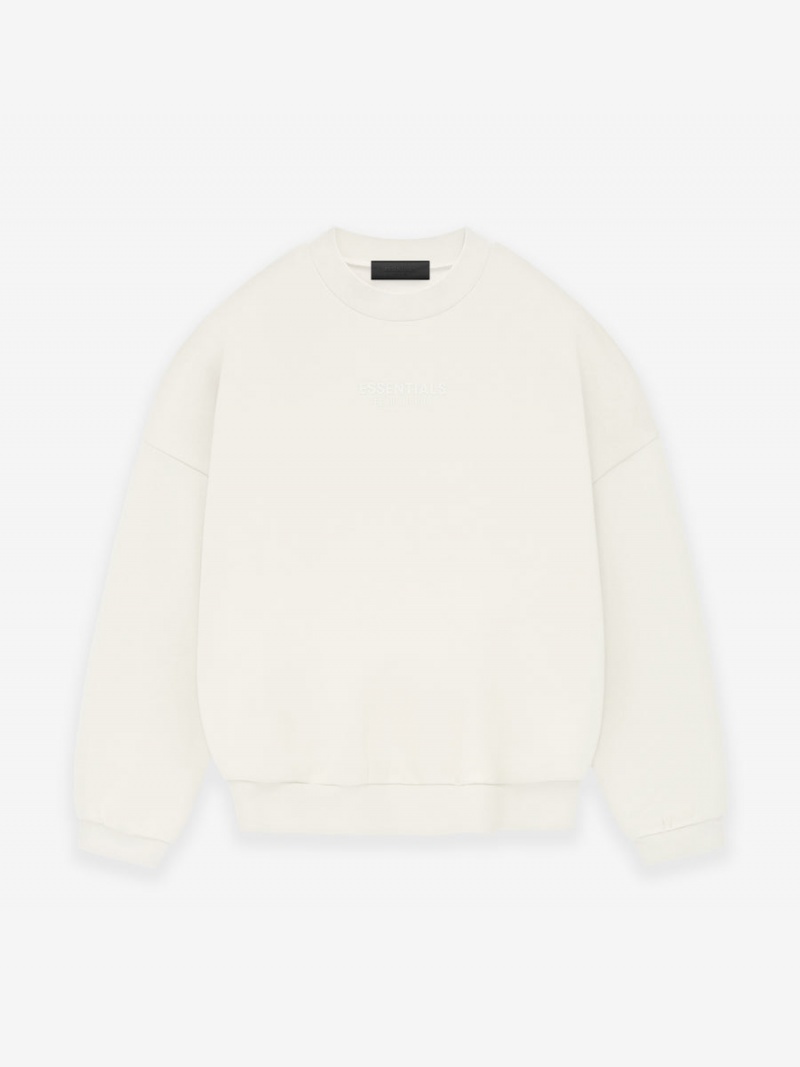 Fear Of God Essentials Crewneck Bianche | FOG-SN593555