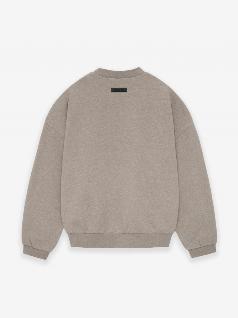 Fear Of God Essentials Crewneck Khaki | FOG-SN593552