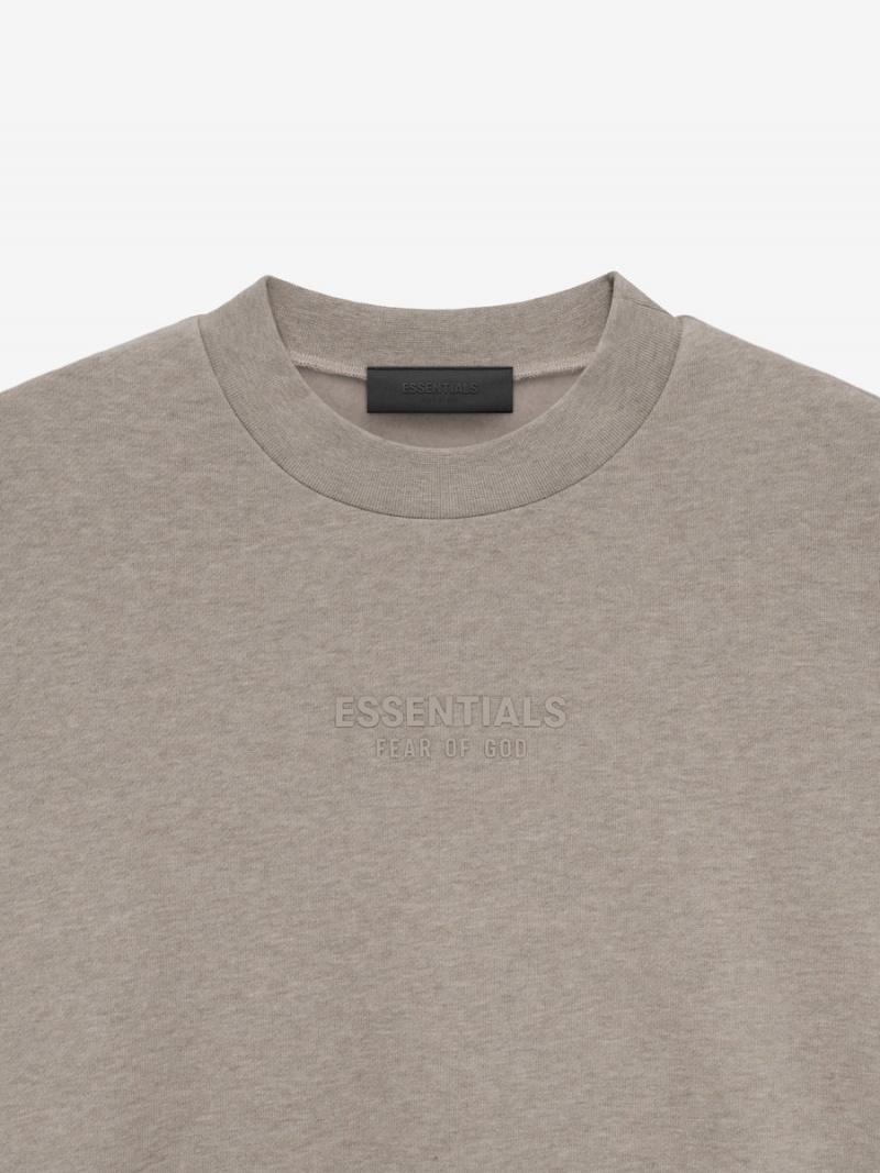 Fear Of God Essentials Crewneck Khaki | FOG-SN593552