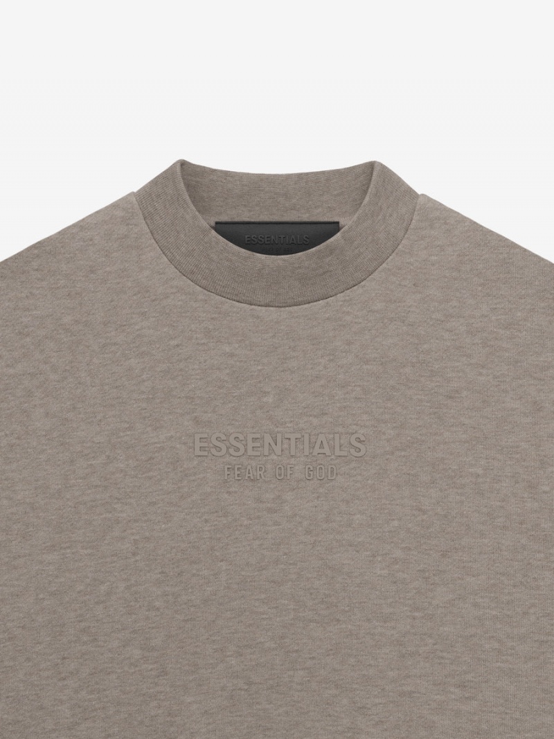 Fear Of God Essentials Crewneck Khaki | FOG-SN593802