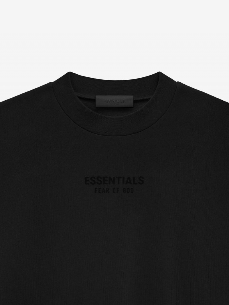 Fear Of God Essentials Crewneck Nere | FOG-SN593553