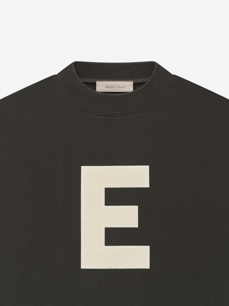 Fear Of God Essentials Crewneck Nere | FOG-SN593756