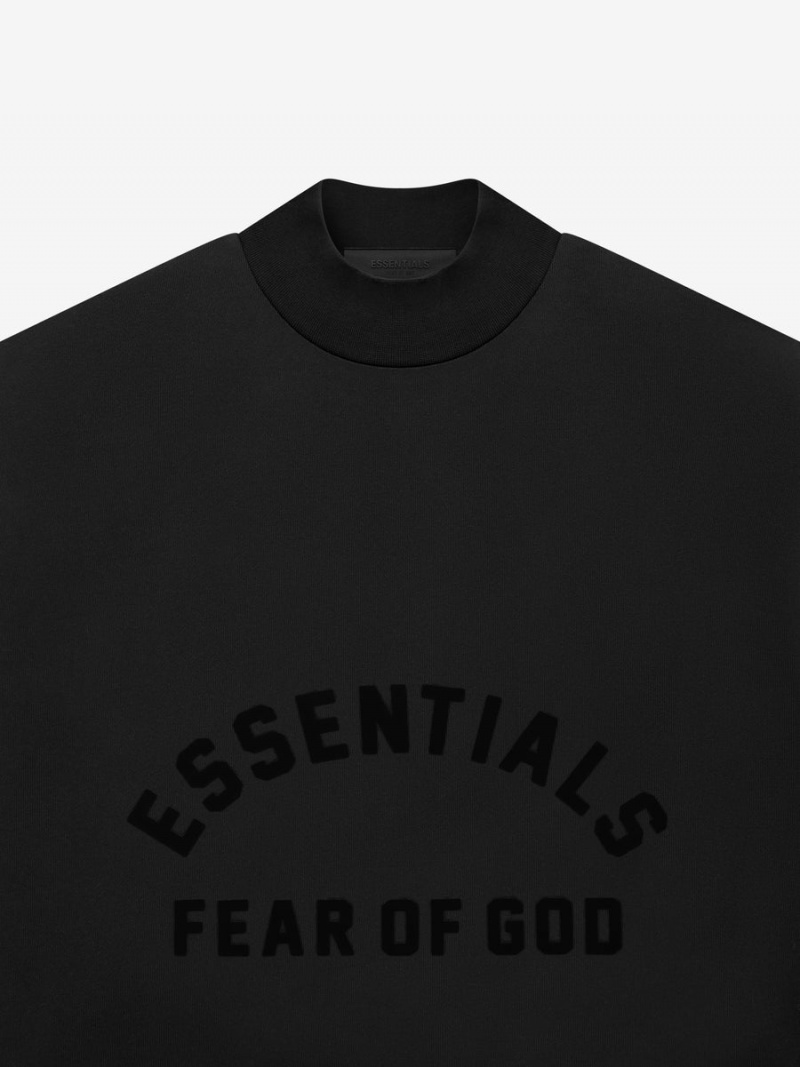 Fear Of God Essentials Crewneck Nere | FOG-SN593778