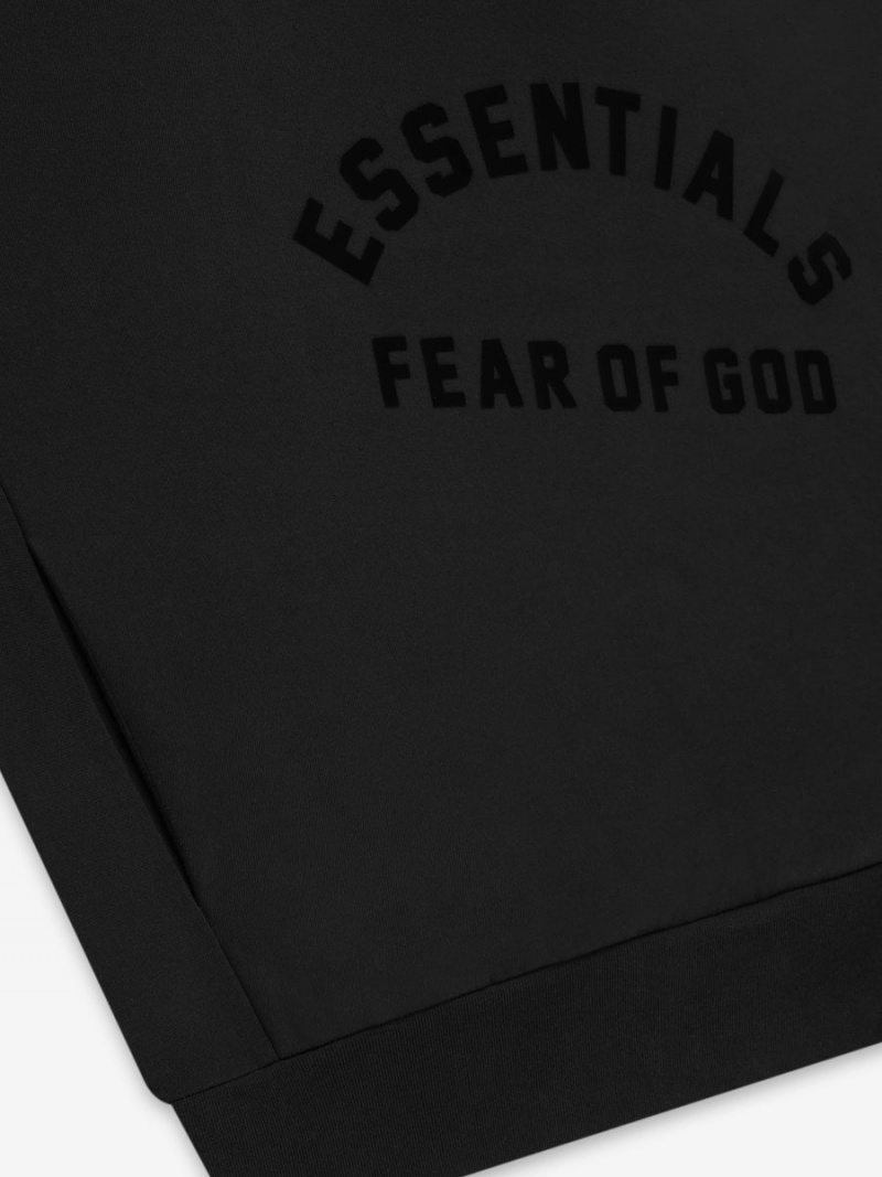 Fear Of God Essentials Crewneck Nere | FOG-SN593778