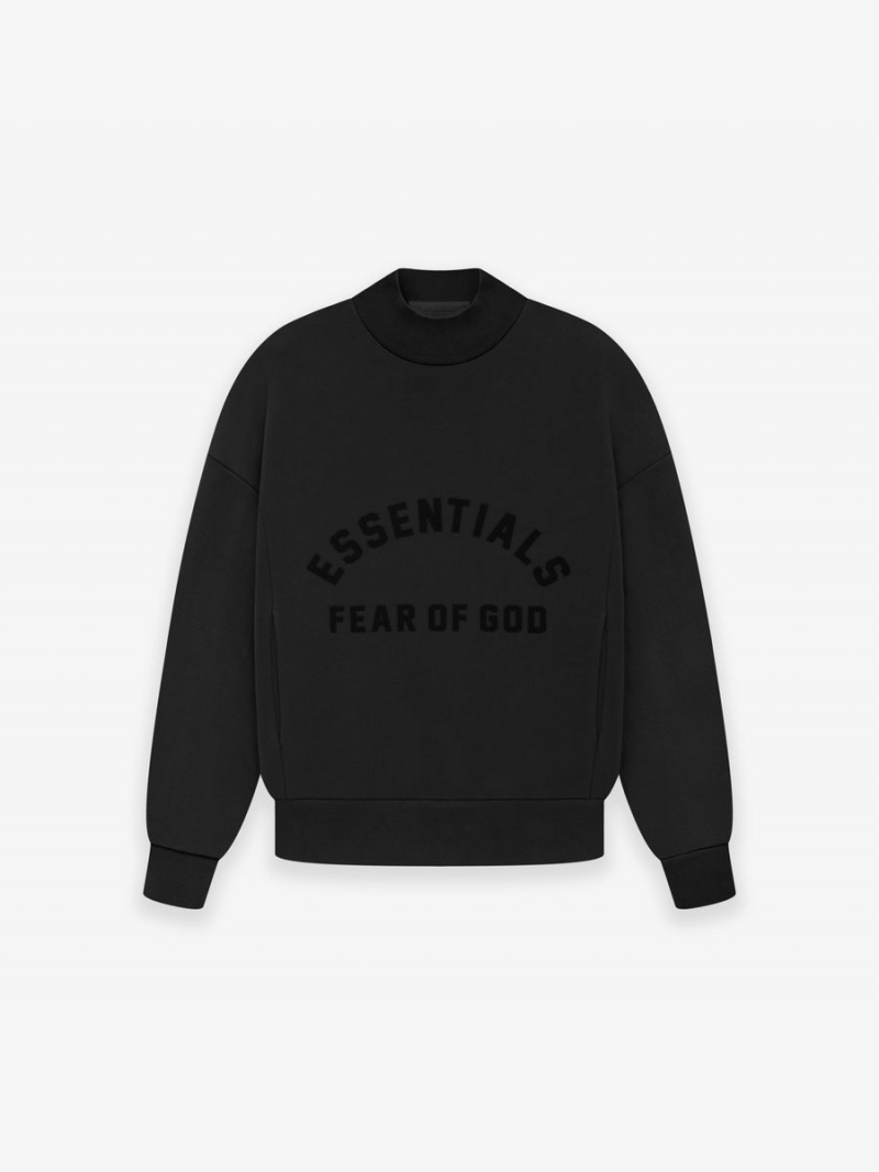 Fear Of God Essentials Crewneck Nere | FOG-SN593778