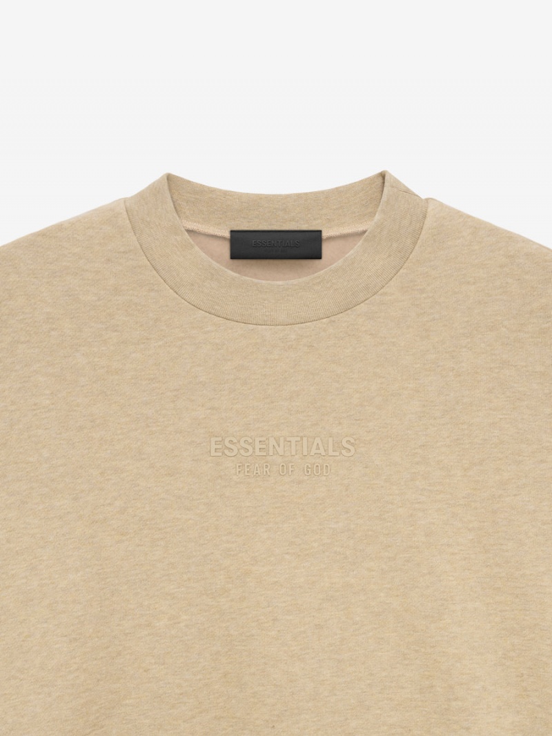 Fear Of God Essentials Crewneck Oro | FOG-SN593551