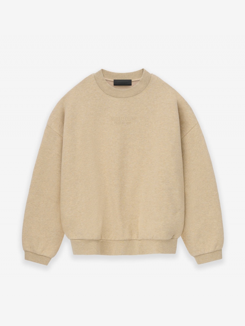 Fear Of God Essentials Crewneck Oro | FOG-SN593551