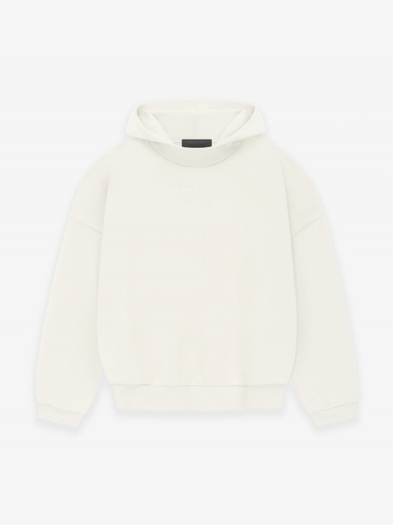 Fear Of God Essentials Hoodie Bianche | FOG-SN593570