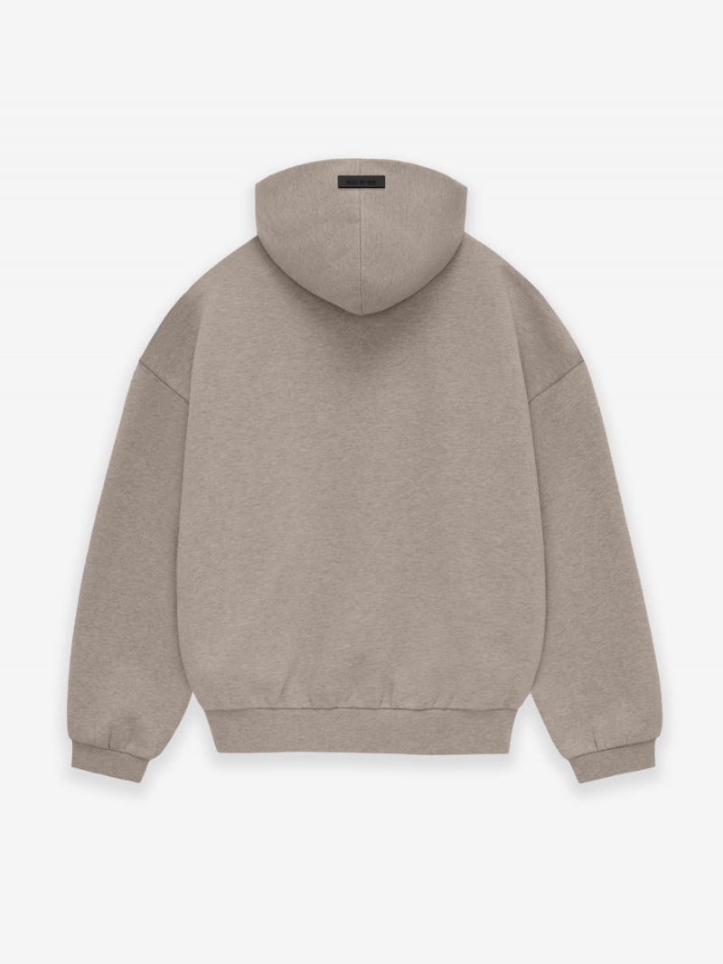 Fear Of God Essentials Hoodie Khaki | FOG-SN593561