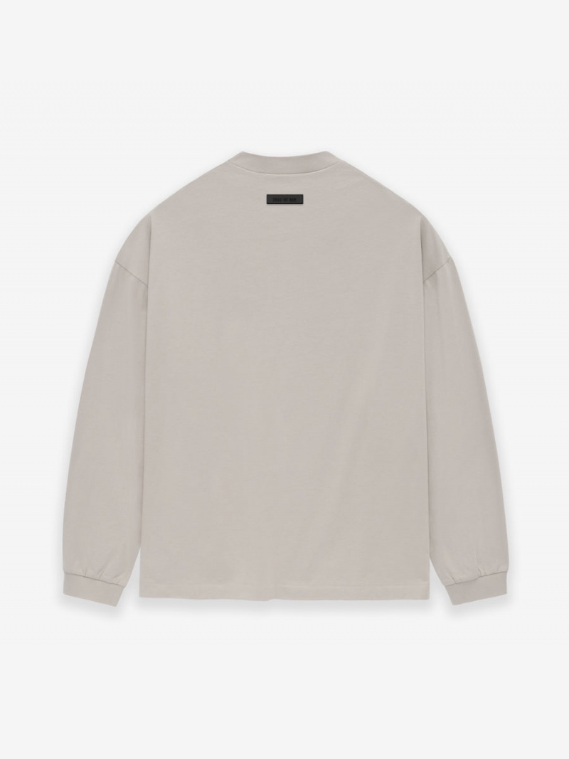 Fear Of God Essentials Ls Tee Argento | FOG-SN593546