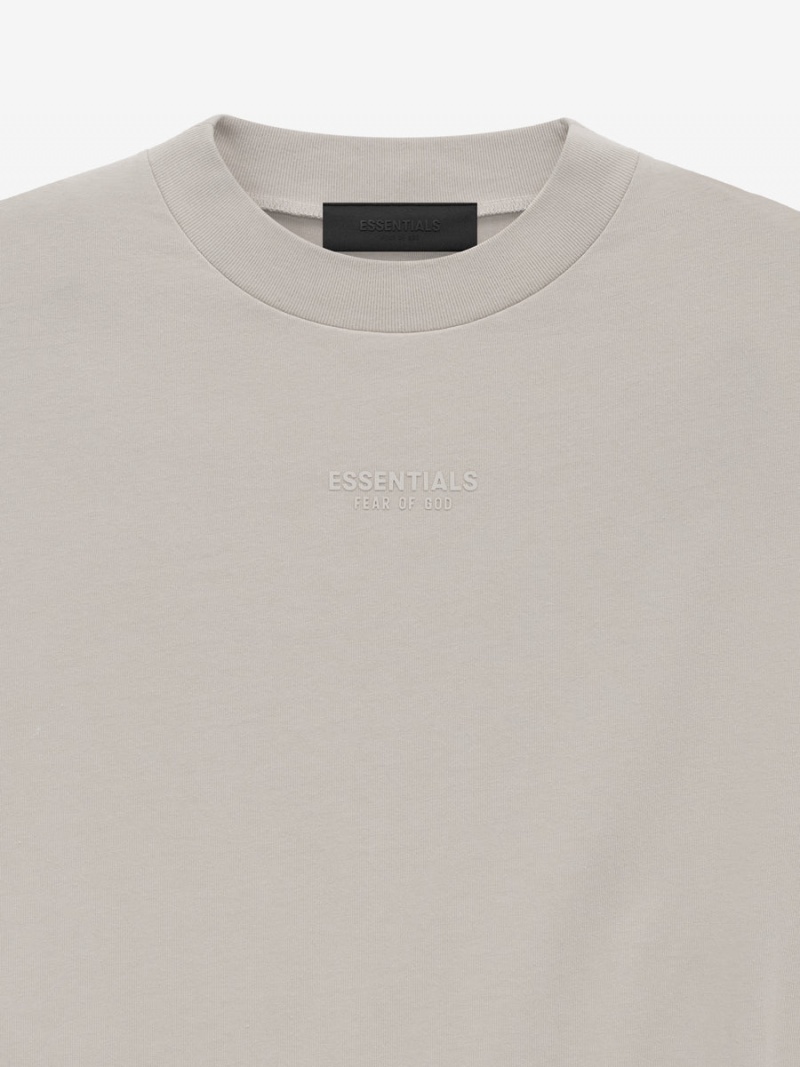 Fear Of God Essentials Ls Tee Argento | FOG-SN593546