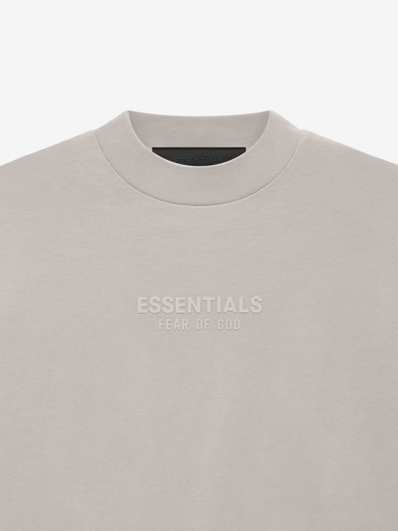 Fear Of God Essentials Ls Tee Argento | FOG-SN593791