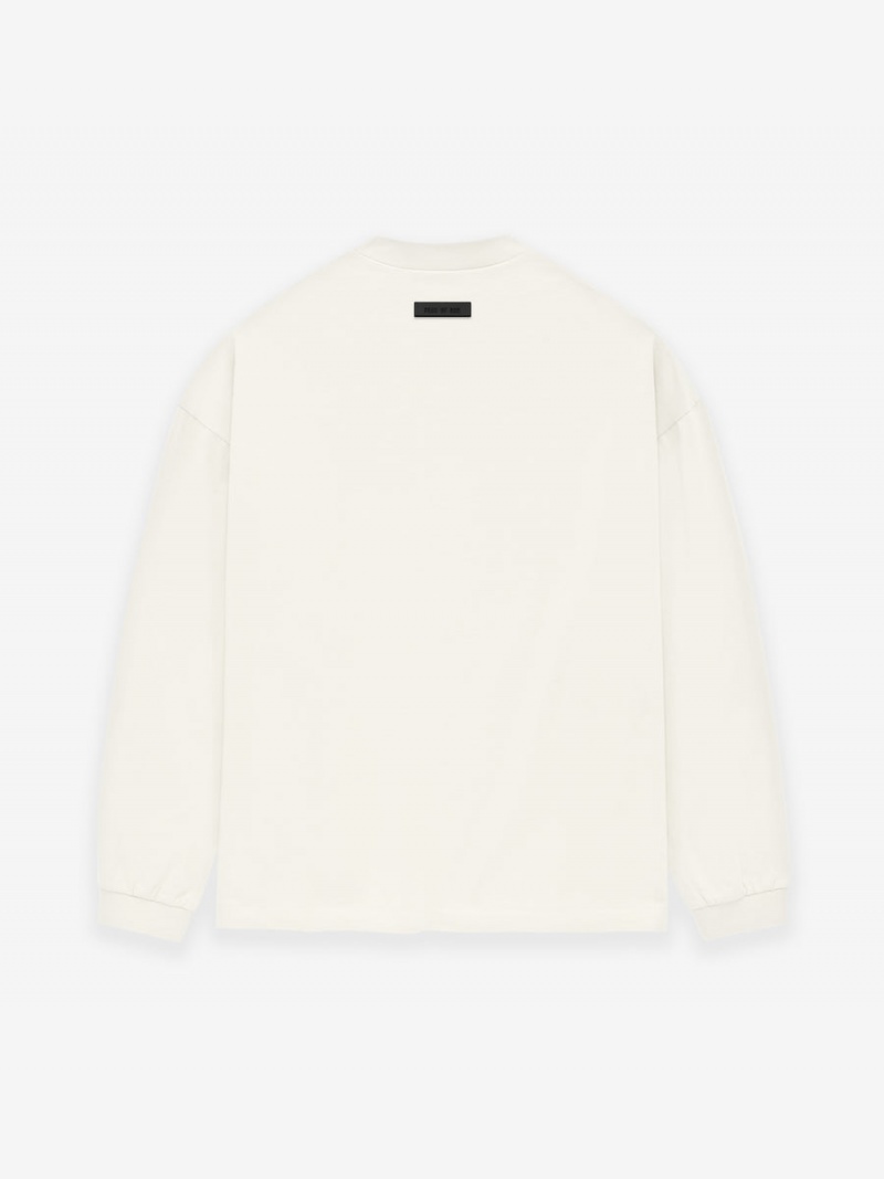 Fear Of God Essentials Ls Tee Bianche | FOG-SN593547