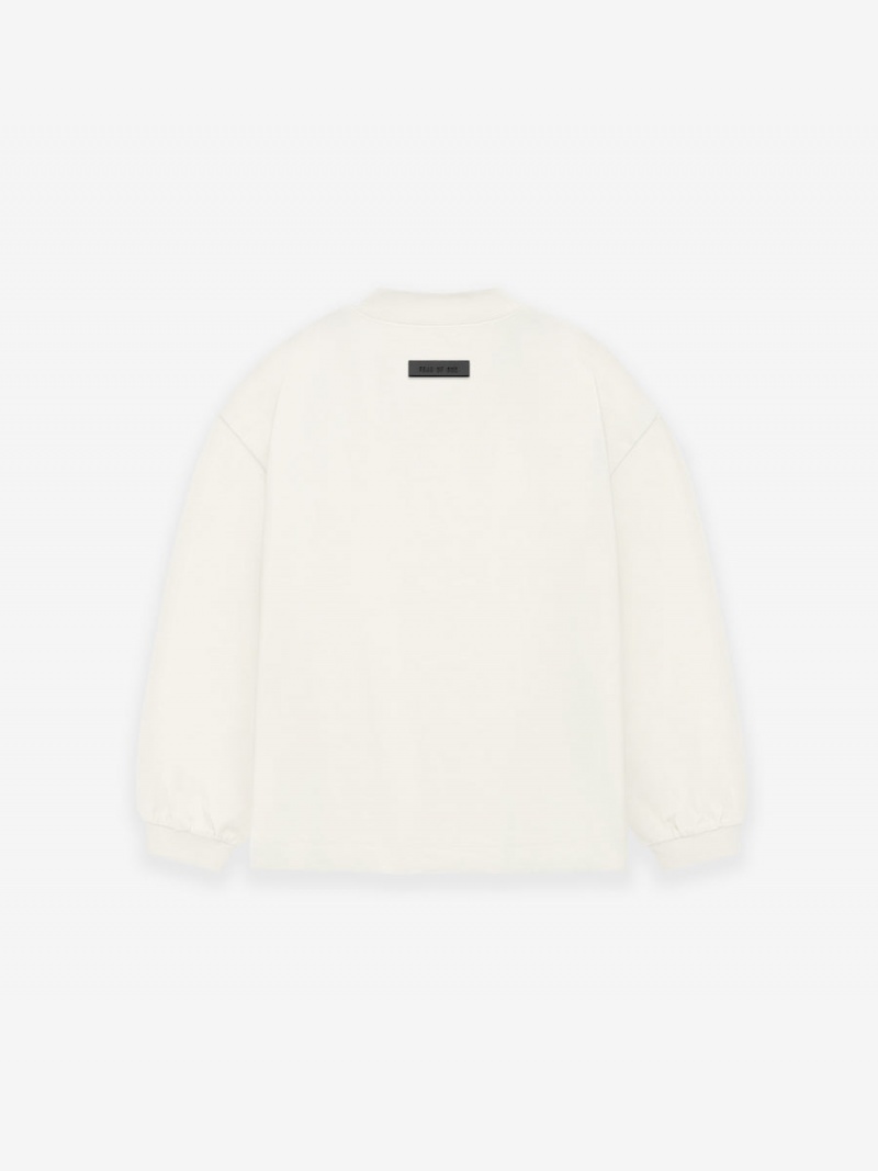 Fear Of God Essentials Ls Tee Bianche | FOG-SN593792