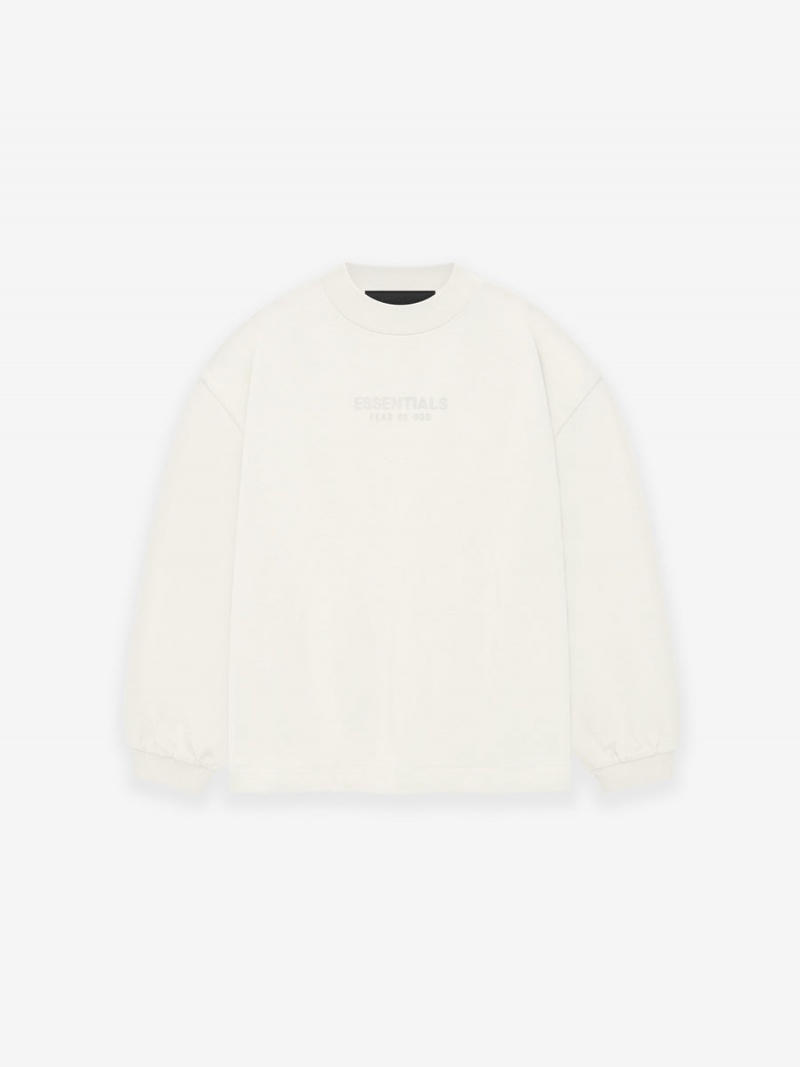 Fear Of God Essentials Ls Tee Bianche | FOG-SN593792