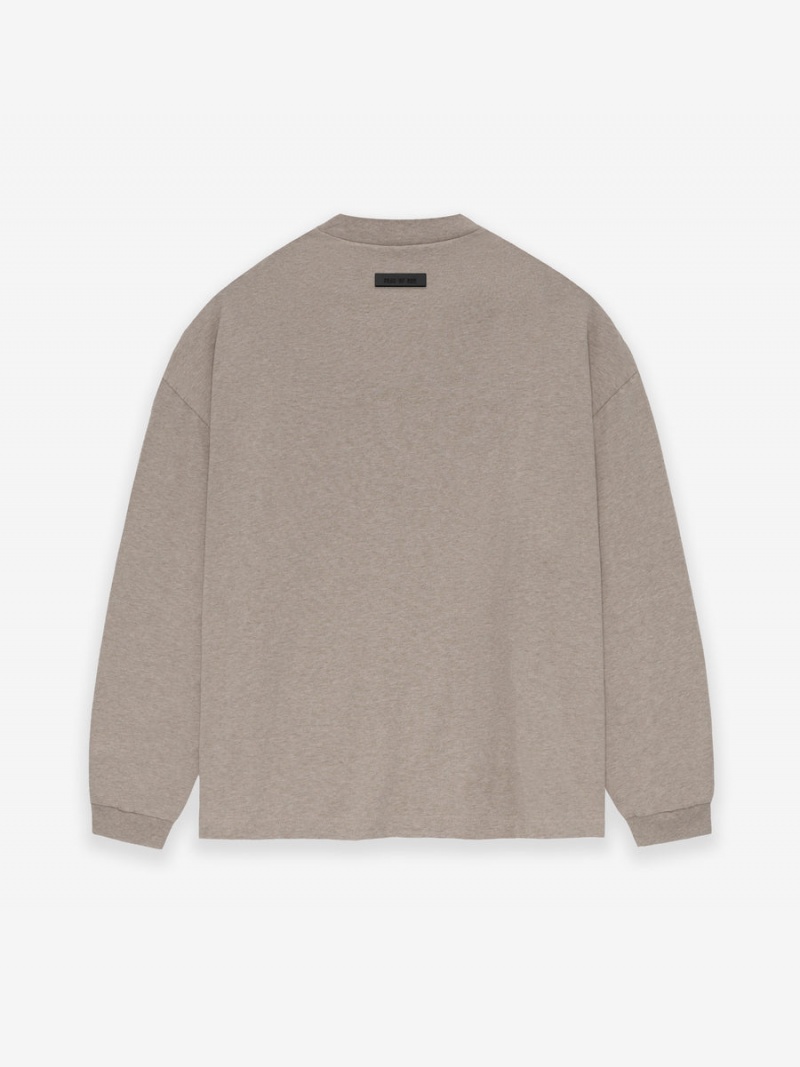 Fear Of God Essentials Ls Tee Khaki | FOG-SN593544