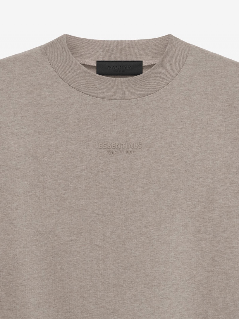 Fear Of God Essentials Ls Tee Khaki | FOG-SN593544