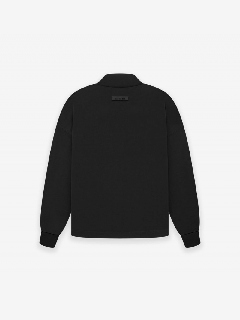 Fear Of God Essentials Ls Tee Nere | FOG-SN593777