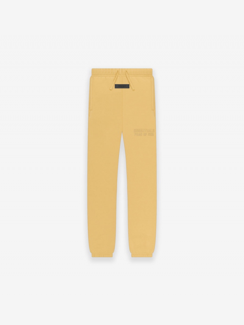 Fear Of God Essentials Sweatpant Gialle | FOG-SN593846