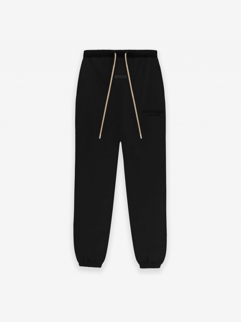 Fear Of God Essentials Sweatpant Nere | FOG-SN593595