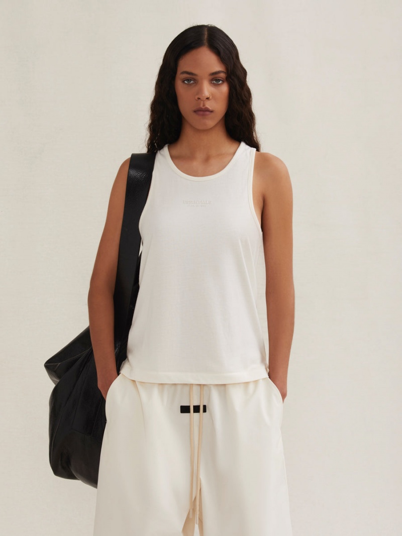 Fear Of God Essentials Tanktop Bianche | FOG-SN593682