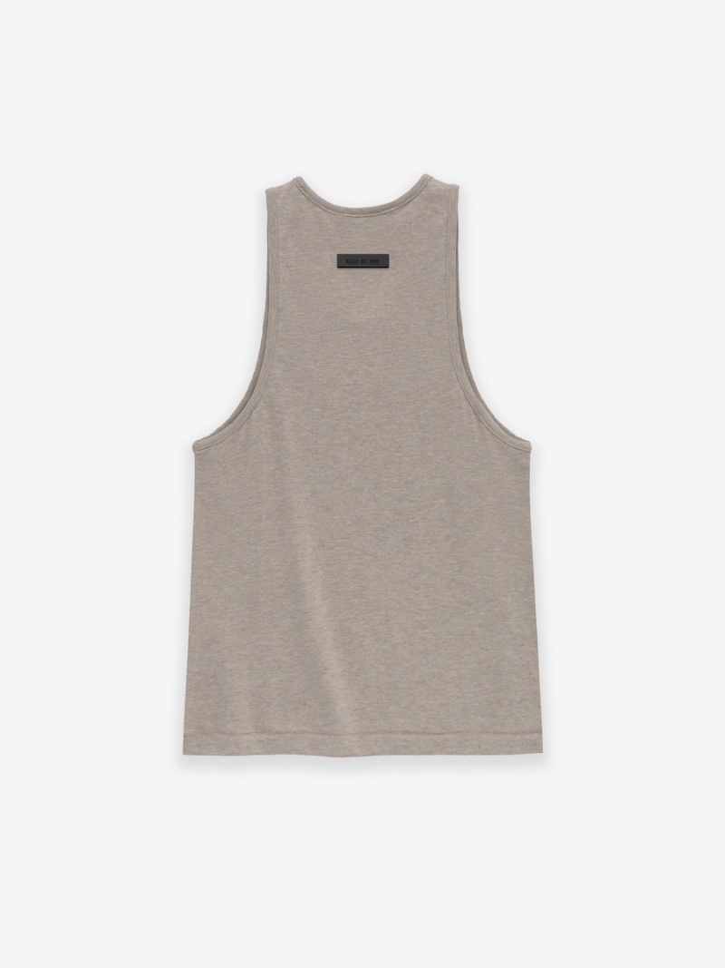 Fear Of God Essentials Tanktop Khaki | FOG-SN593679