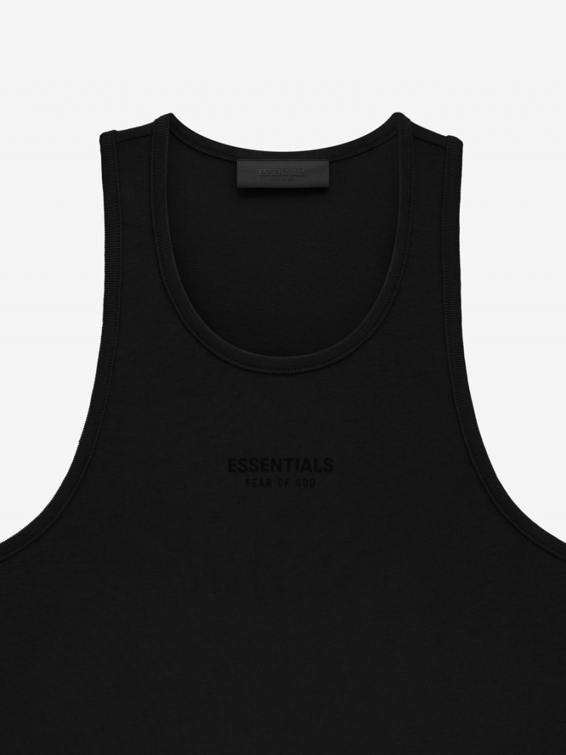 Fear Of God Essentials Tanktop Nere | FOG-SN593681