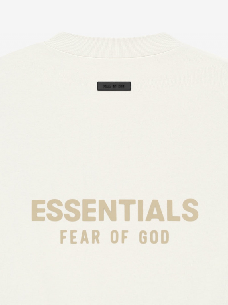 Fear Of God Essentials V-neck Bianche | FOG-SN593542