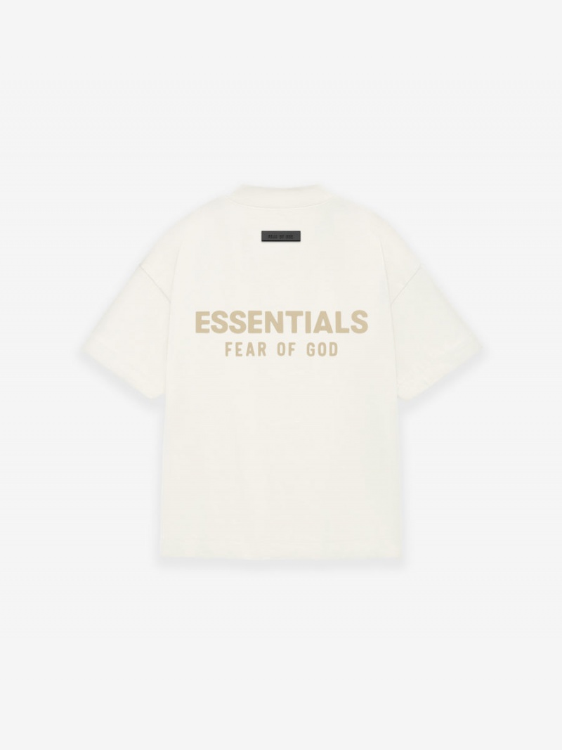 Fear Of God Essentials V-neck Bianche | FOG-SN593787