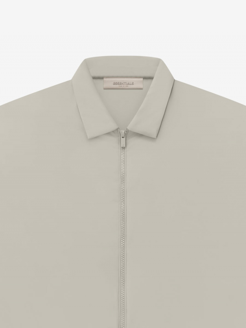 Fear Of God Filled Nylon Shirt Jacket Grigie | FOG-SN593603