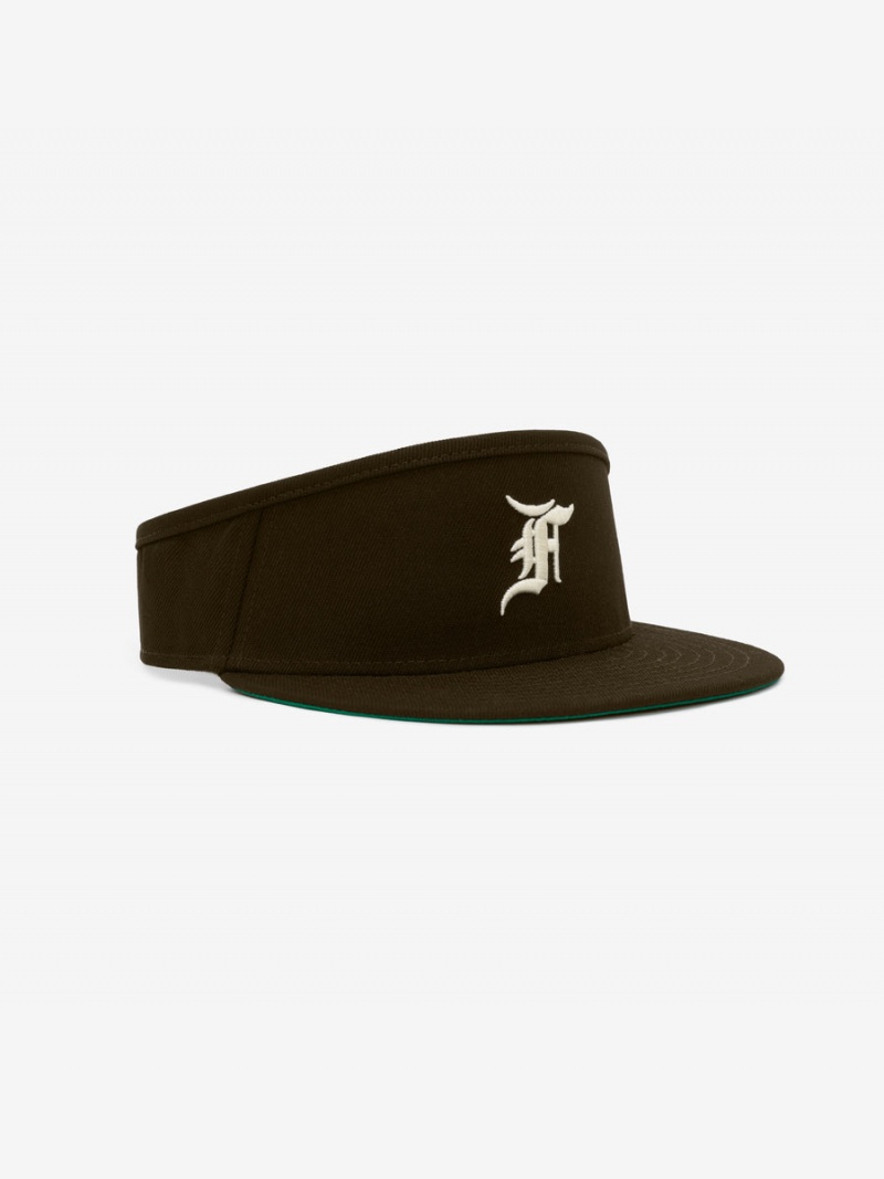 Fear Of God Fitted Visor Marroni | FOG-SN593633