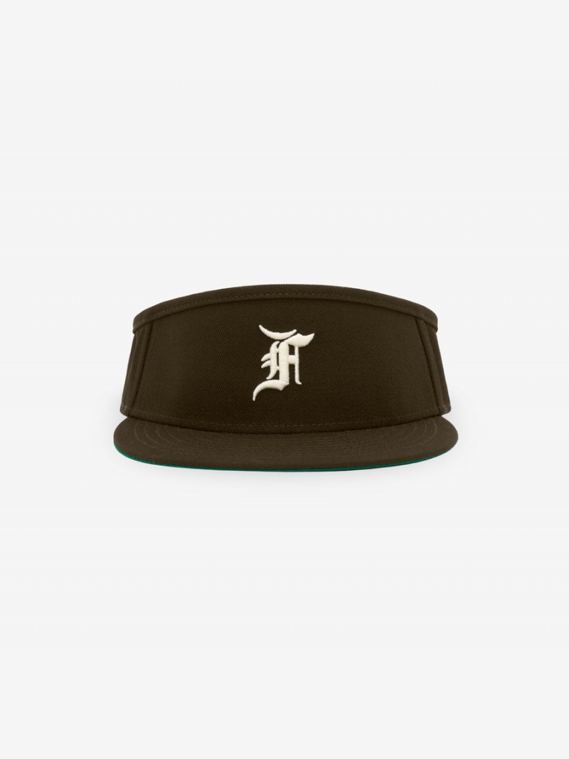 Fear Of God Fitted Visor Marroni | FOG-SN593633