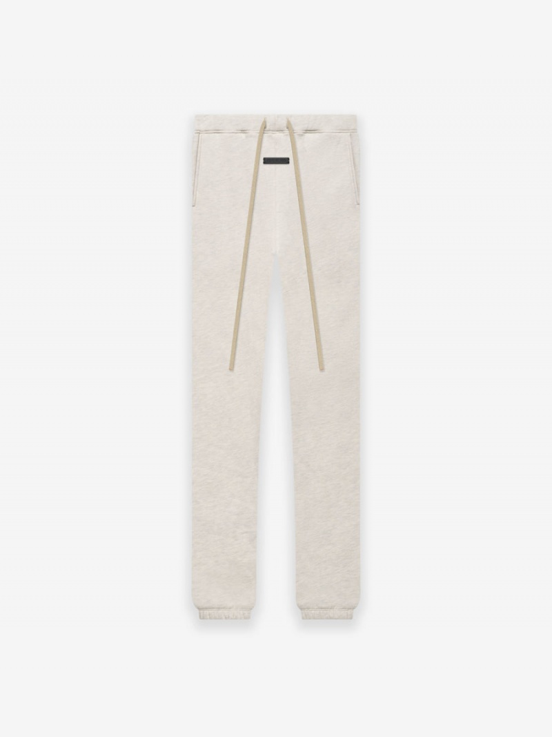 Fear Of God Fleece Classiche Sweatpant Beige | FOG-SN593455