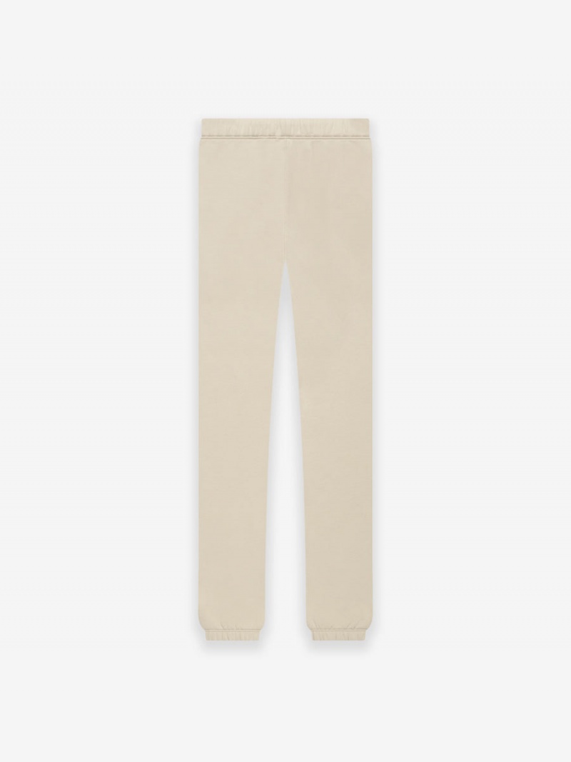 Fear Of God Fleece Classiche Sweatpant Beige | FOG-SN593461