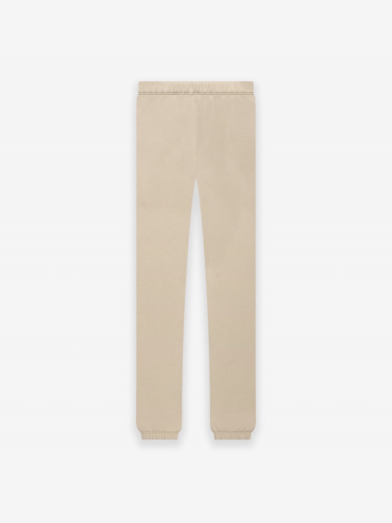 Fear Of God Fleece Classiche Sweatpant Beige | FOG-SN593464