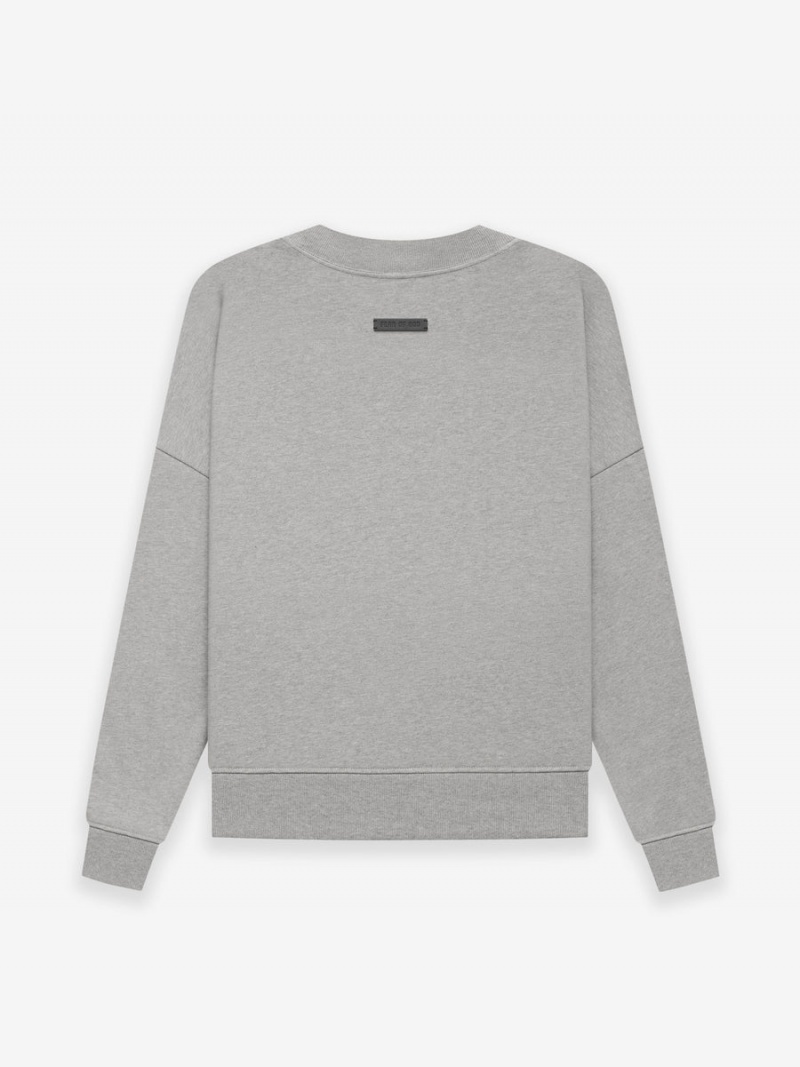 Fear Of God Fleece Crewneck Grigie | FOG-SN593352