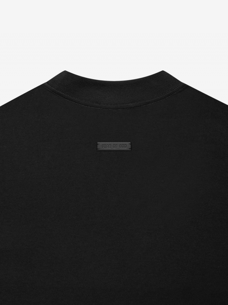 Fear Of God Fleece Crewneck Nere | FOG-SN593339